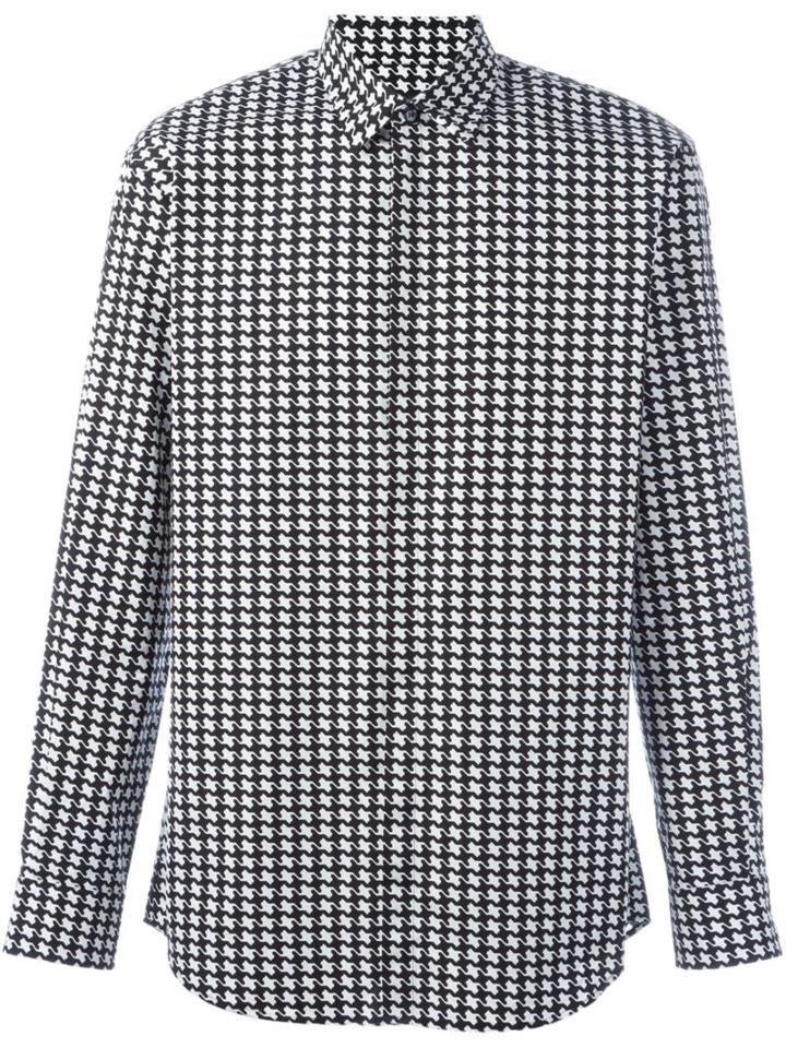 Dsquared2 Houndstooth Print Shirt