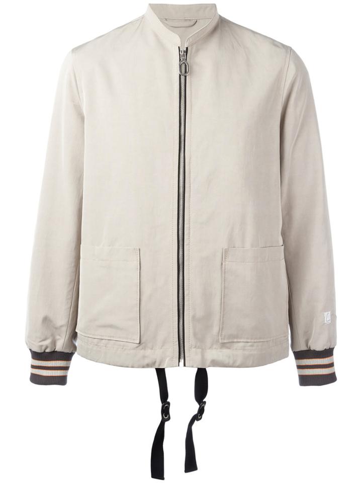 Lanvin Racing Jacket - Nude & Neutrals