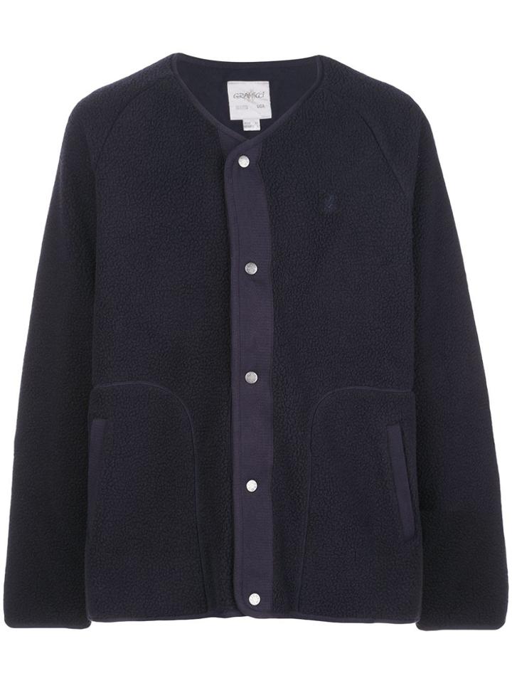 Gramicci Button-up Polar Jacket - Black