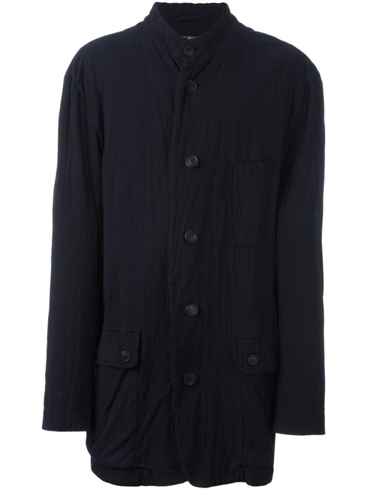 Issey Miyake Vintage Mid Length Rain Coat - Blue
