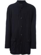 Issey Miyake Vintage Mid Length Rain Coat - Blue