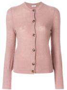 Filippa-k Short Cardigan - Pink & Purple