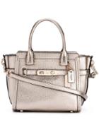 Coach Small 'swagger' Tote, Women's, Grey