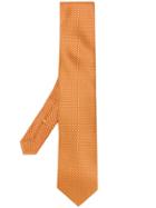 Canali Silk Tie - Orange