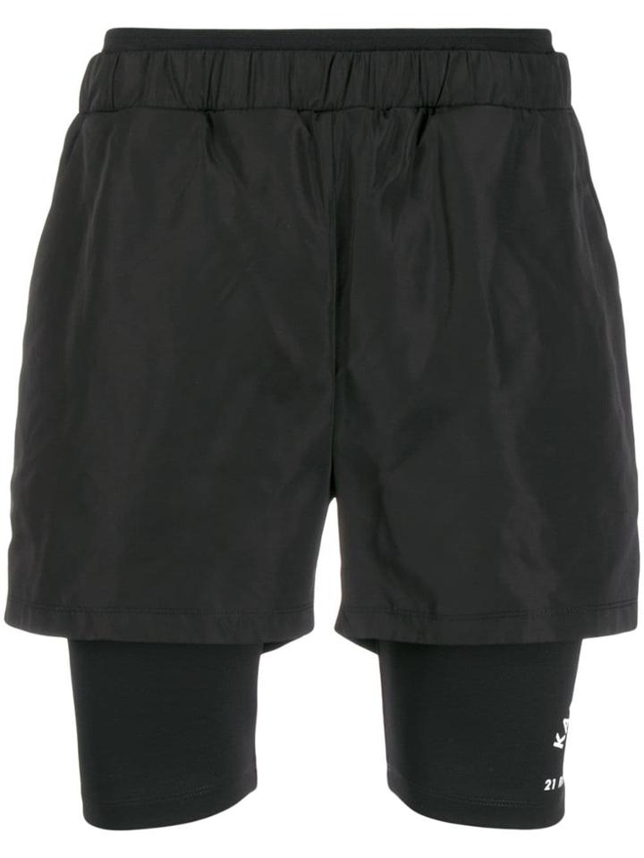 Karl Lagerfeld Rue St Guillaume Shorts - Black