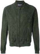 Herno - Zipped Jacket - Men - Cotton/goat Skin/polyamide/modal - 54, Green, Cotton/goat Skin/polyamide/modal