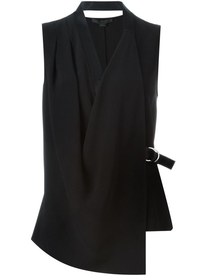 Alexander Wang Draped Wrap Top