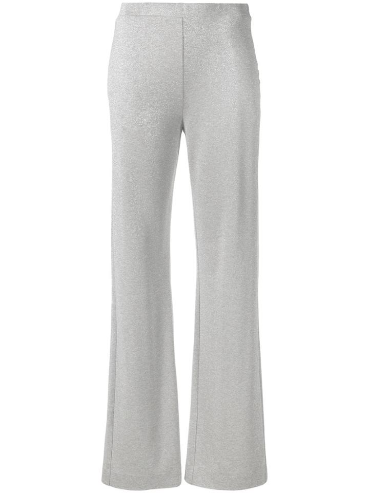 Max Mara High-waist Flared Trousers - Neutrals