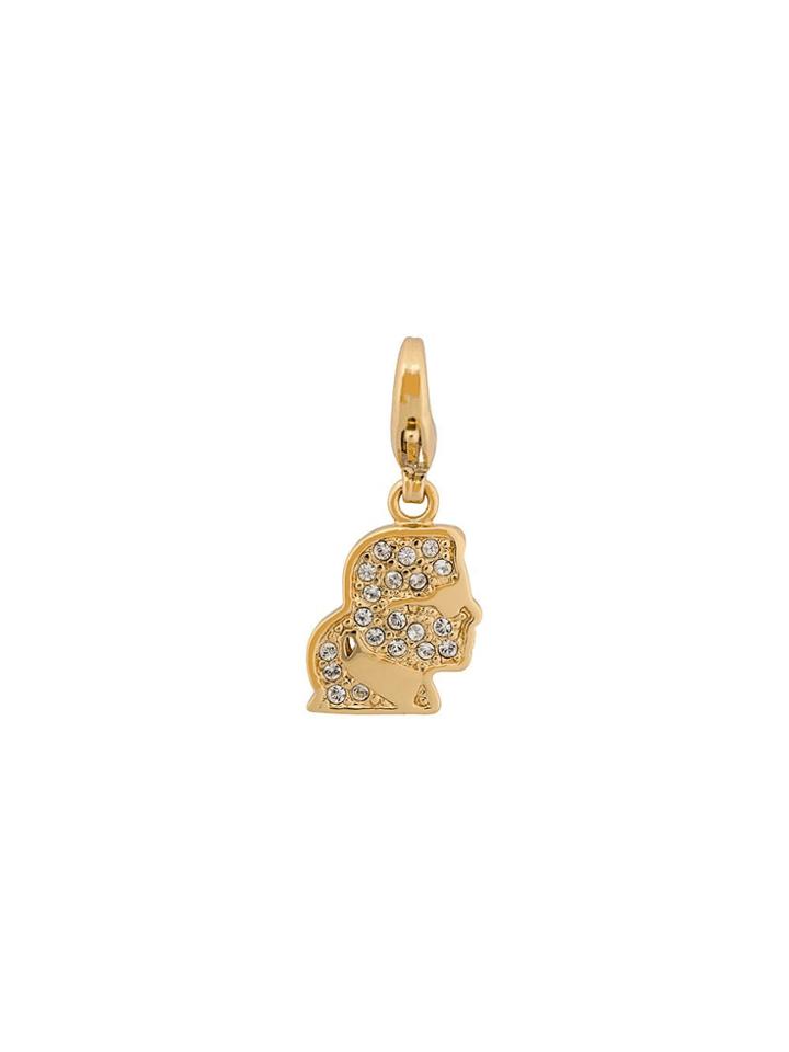 Karl Lagerfeld Karl Kameo Necklace Charm - Gold