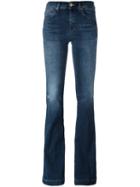 7 For All Mankind Bootcut Style Jeans, Women's, Size: 30, Blue, Cotton/polyester/spandex/elastane