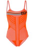Prada Racer Bodysuit - Orange