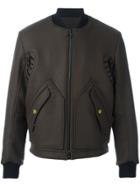 Tim Coppens Ma-1 Laced Bomber Jacket - Green