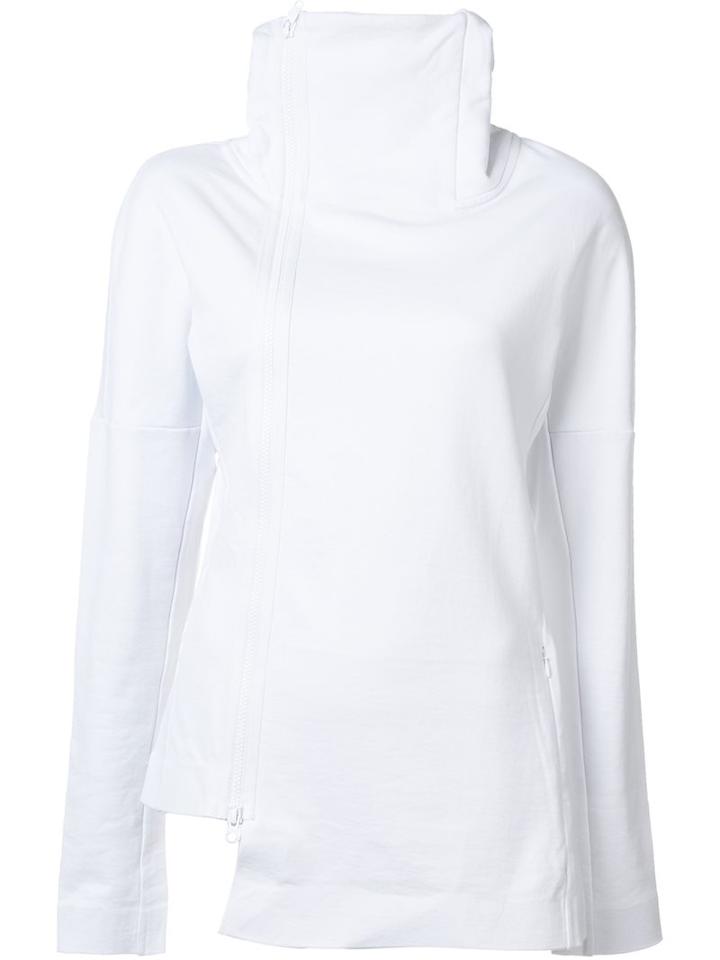 Y-3 Funnel Neck Zipped Sweatshirt