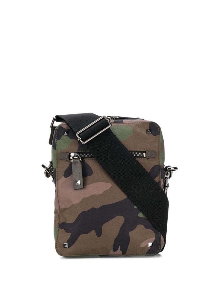 Valentino Valentino Garavani Camouflage Crossbody Bag - Green