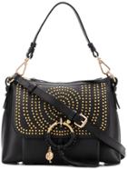 See By Chloé Studded Hana Shoulder Bag - Black