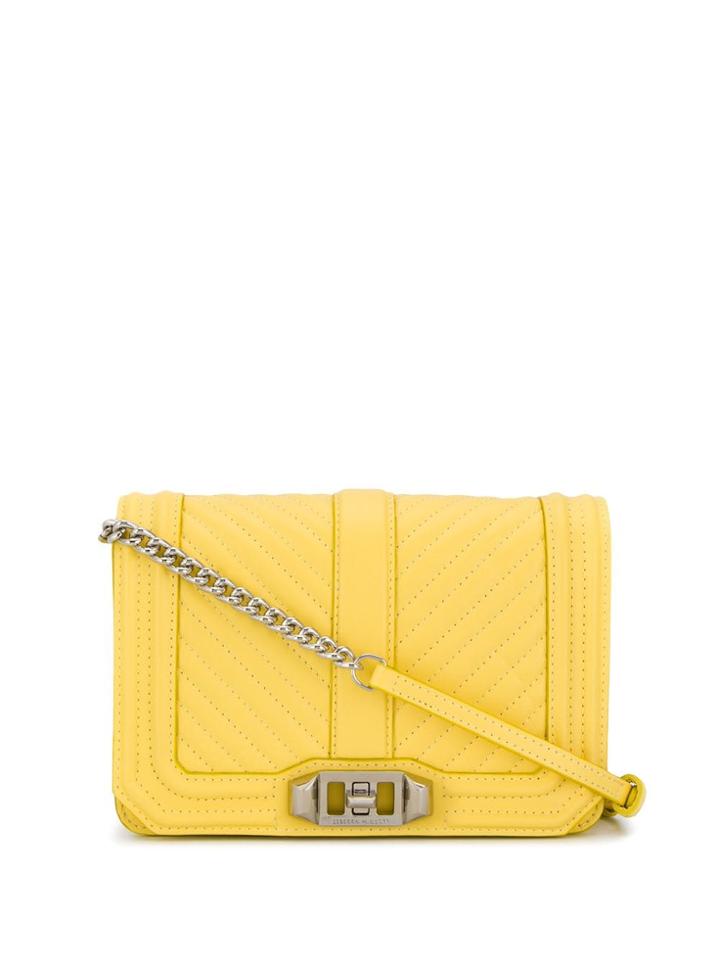 Rebecca Minkoff Love Small Crossbody Bag - Yellow