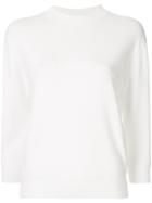 Le Ciel Bleu Soubari Knitted Top - White