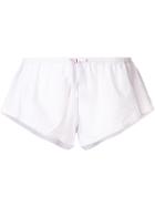 Xirena Drawstring Waist Shorts - Pink & Purple