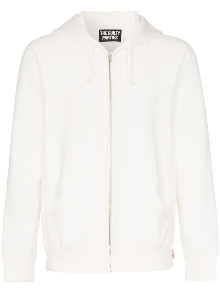 Wacko Maria Parties Printed Hoodie - White