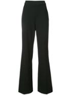 Josie Natori High-waisted Palazzo Pants - Black
