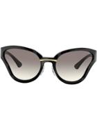 Prada Eyewear Catwalk Sunglasses - Black