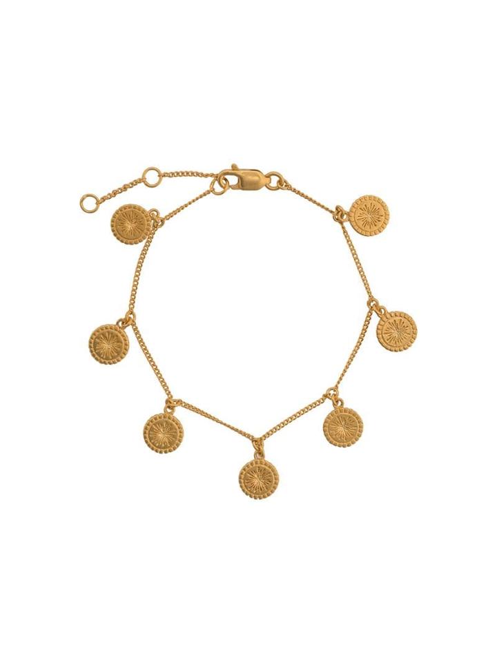 Rachel Jackson Eternal Sun Coin Bracelet - Gold