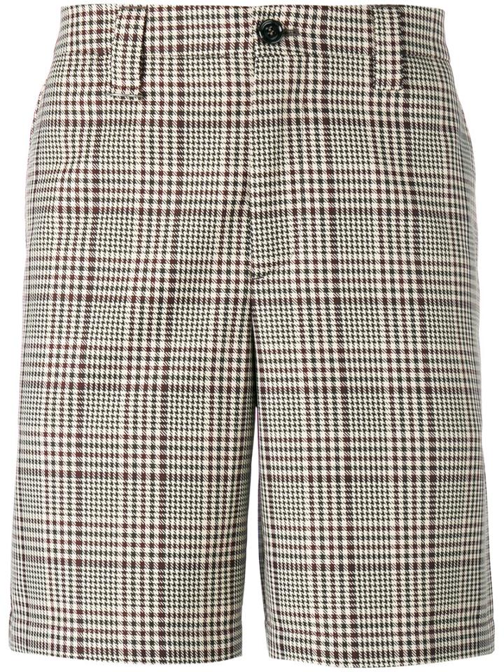 Golden Goose Deluxe Brand - Checked Shorts - Men - Cotton/polyester - L, Brown, Cotton/polyester