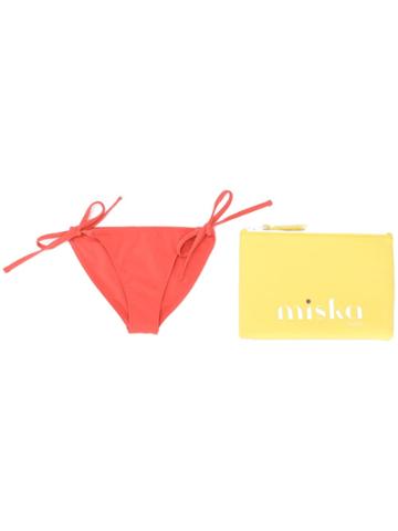 Miska Paris Teen Bikini Bottoms - Red