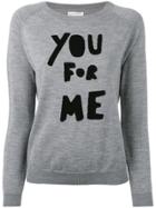 Chinti & Parker You For Me Sweater - Grey