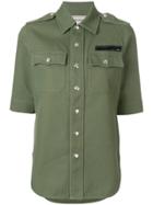 Zadig & Voltaire Printed Military Shirt - Green