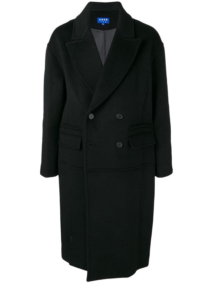 Ader Error Single-breasted Coat - Black