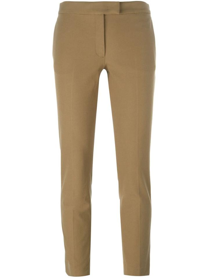 Joseph Cropped Skinny Trousers, Women's, Size: 40, Nude/neutrals, Viscose/cotton/spandex/elastane/acetate