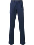 Canali Tapered Trousers - Blue
