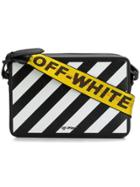 Off-white Diagonal Stripe Bag - Black