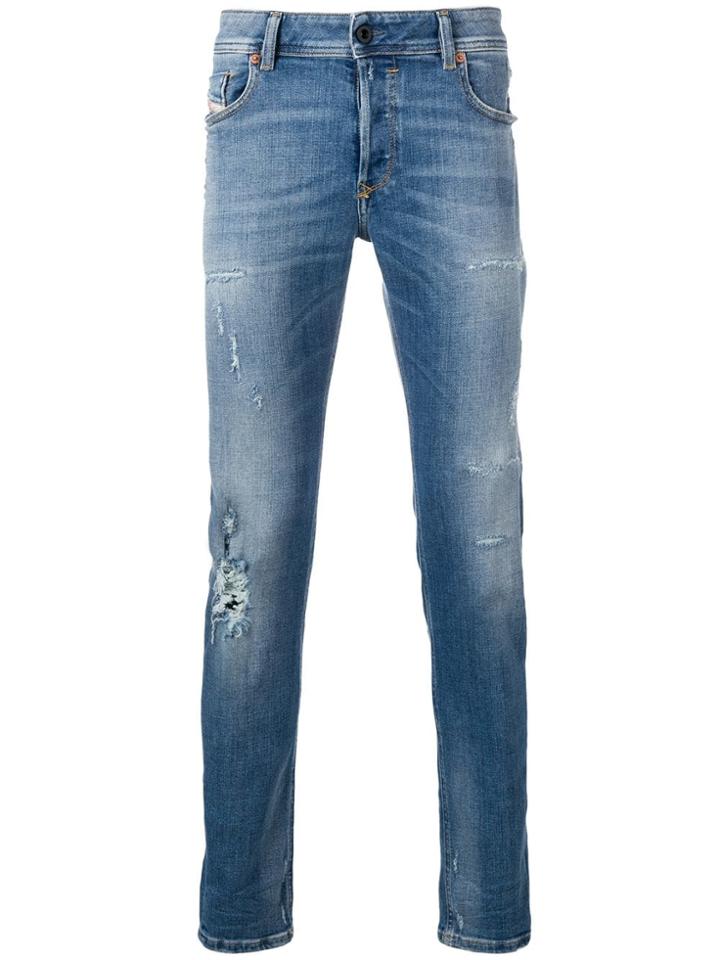 Diesel Skinny Fit Jeans - Blue