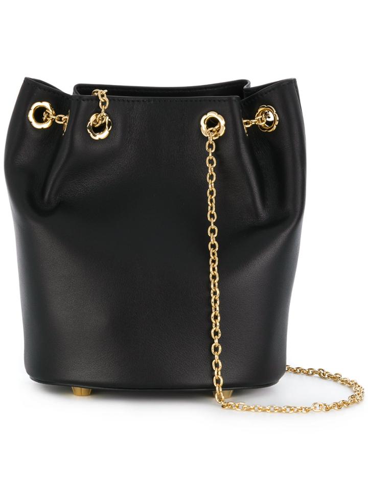 Salvatore Ferragamo Cocktail Bucket Bag - Black