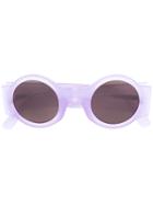 Linda Farrow Round-frame Sunglasses - Pink & Purple