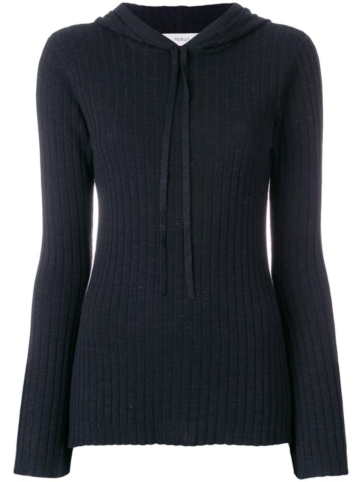 Pringle Of Scotland Ribbed Hoodie - Unavailable