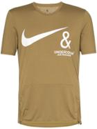 Nike X Undercover Brown Pocket Detail T-shirt