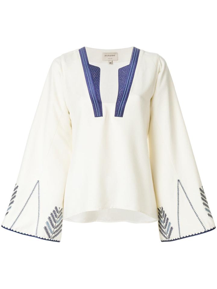 Zeus+dione Tinos Blouse - White