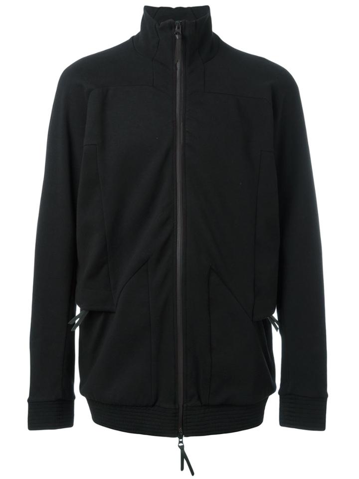 11 By Boris Bidjan Saberi High Neck Zipped Sweatshirt - Black