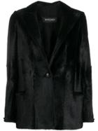 Simonetta Ravizza Isa Notched Blazer - Black