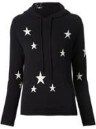 Chinti & Parker Stars Knit Hoodie - Blue