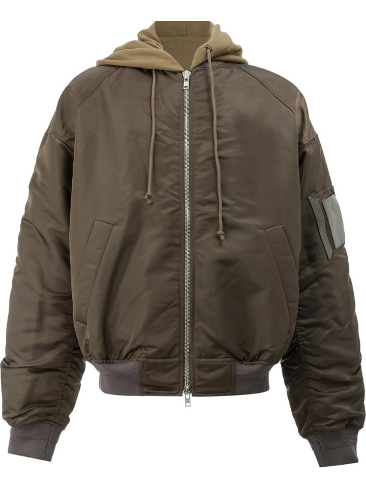 Juun.j Classic Bomber Jacket - Green