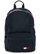 Tommy Hilfiger Colour-blocked Dome Backpack - Blue