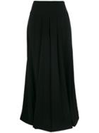 Giorgio Armani Wide Leg Trousers - Black