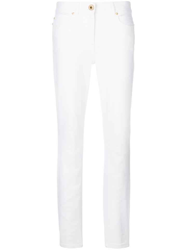 Versace Slim Fit Jeans - White