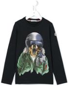 Moncler Kids Bear Print T-shirt