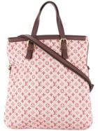 Louis Vuitton Vintage Francoise 2 Way Tote - Red