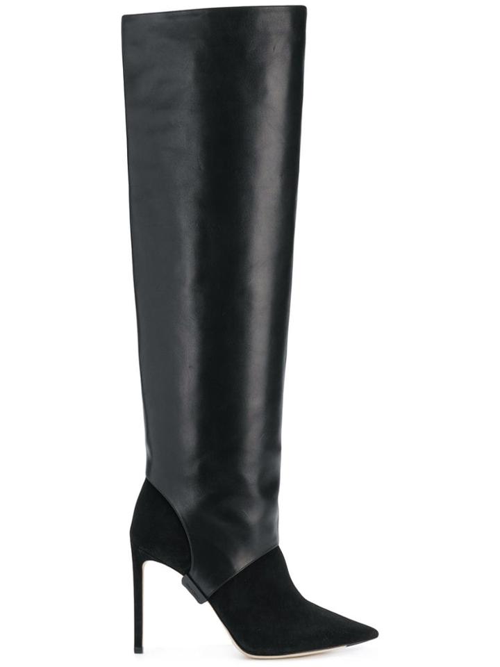 Jimmy Choo Hurley 100 Boots - Black